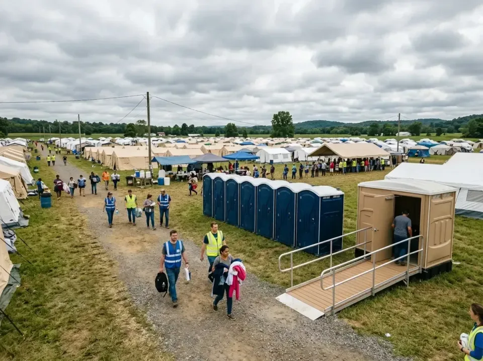 disaster-relief-camp-restrooms-010 — frequently asked questions, Dumpster & Portable Bathrooms Rental in North Star, DE